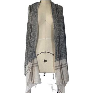 100% Cashmere Plaid Scarf - Handwoven in Nepal